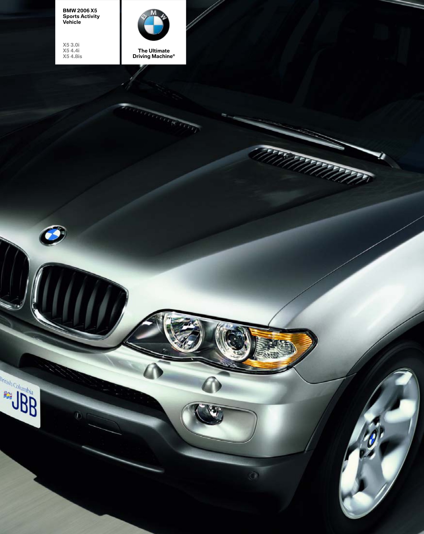 2006 BMW X5 Brochure